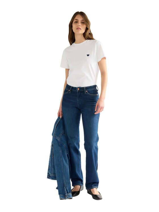 Wrangler Wrangler Jeansy 112388327 Niebieski Straight Leg