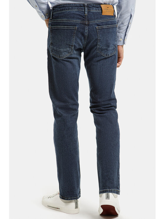 Cross Jeans Cross Jeans Jeansy E 161-320 Niebieski Straight Leg