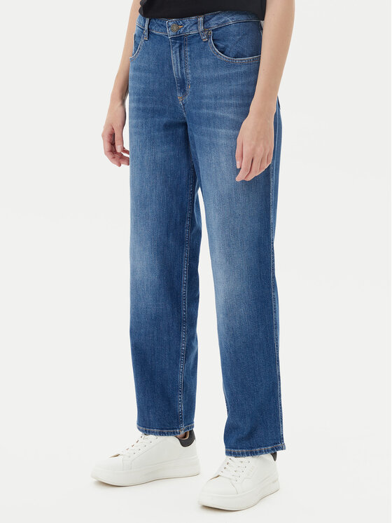 Guess Jeans Džínsy W5YA0I D0021 Modrá Boyfriend Fit
