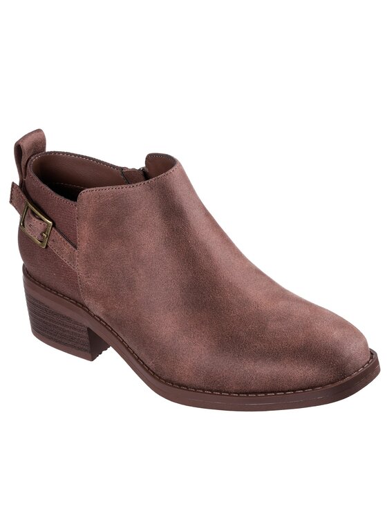 Skechers Skechers Botki 114255-BRN Brązowy
