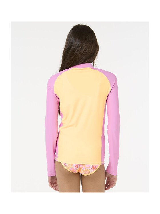 Rip Curl Rip Curl Koszulka do pływania Classic Surf Ls Rash Vest-Girl Pomarańczowy