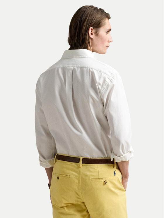 Polo Ralph Lauren Polo Ralph Lauren Cămașă 710937993008 Alb Custom Fit