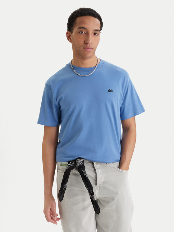 Quiksilver Quiksilver T-Shirt EQYZT07711 Modrá Regular Fit