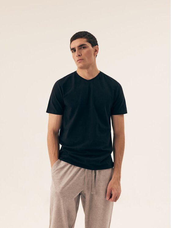 Henderson Henderson T-Shirt 43026 Černá Regular Fit