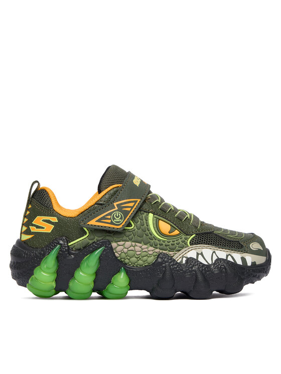Skechers Skechers Laisvalaikio batai Skech-O-Saurus Lights 2.0 400121L OLV Chaki