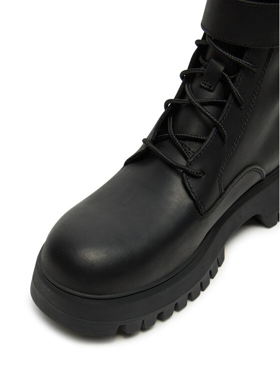 Timberland Botki Mid Lace Boot TB0A6FBWW021 Czarny | Modivo.pl