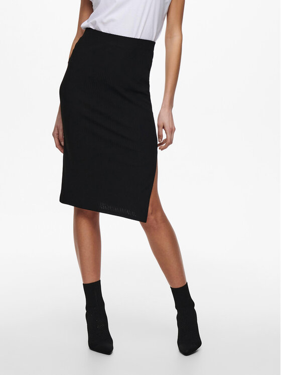 ONLY ONLY Спідниця-олівець 15233600 Чорний Slim Fit