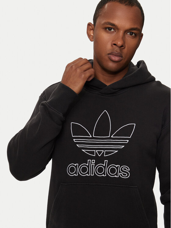 Adidas outline pullover hoodie new arrivals