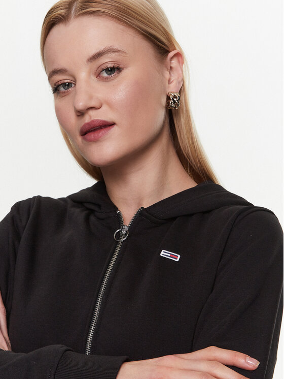 Tommy Jeans Tommy Jeans Mikina DW0DW15414 Čierna Regular Fit