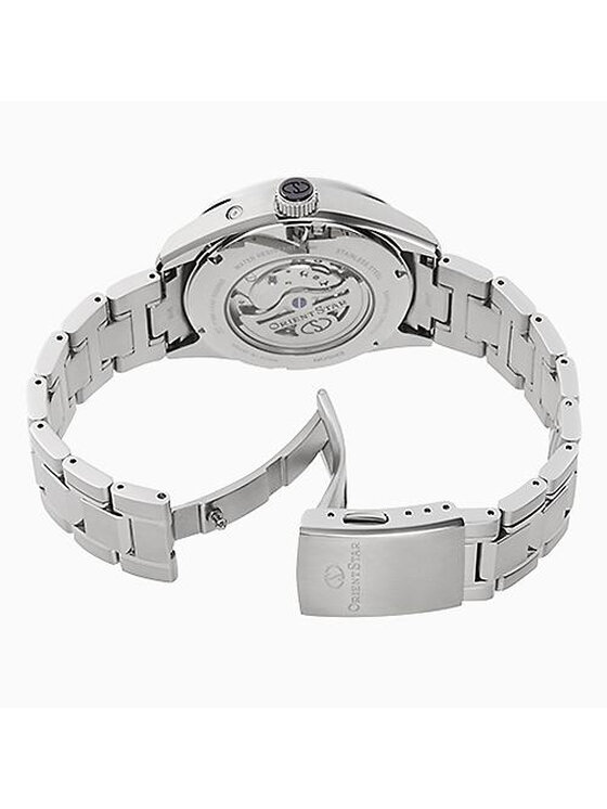 Orient Star Orient Star Zegarek RE-AY0001B00B Srebrny