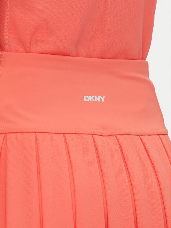 DKNY Sport DKNY Sport Plisovaná sukně DP5K1012 Korálová Regular Fit