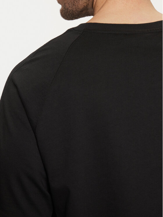 adidas adidas Tricou Premium Essentials JC9570 Negru Loose Fit