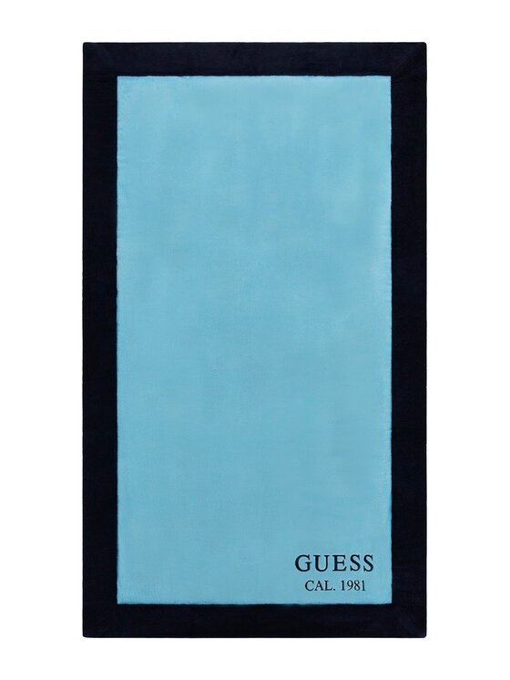 Guess Guess Ręcznik plażowy 173919 Niebieski