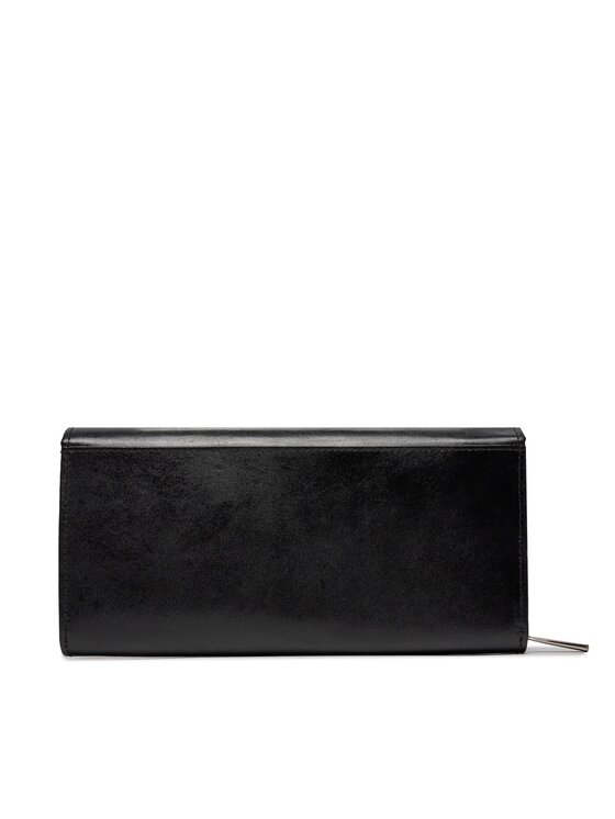 Semi Line Semi Line Große Damen Geldbörse P8264-0 Schwarz