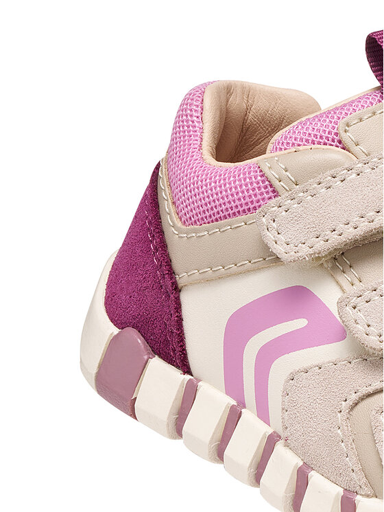 Geox Geox Sneakersy B Iupidoo Girl B3558C 05422 C5378 Beżowy