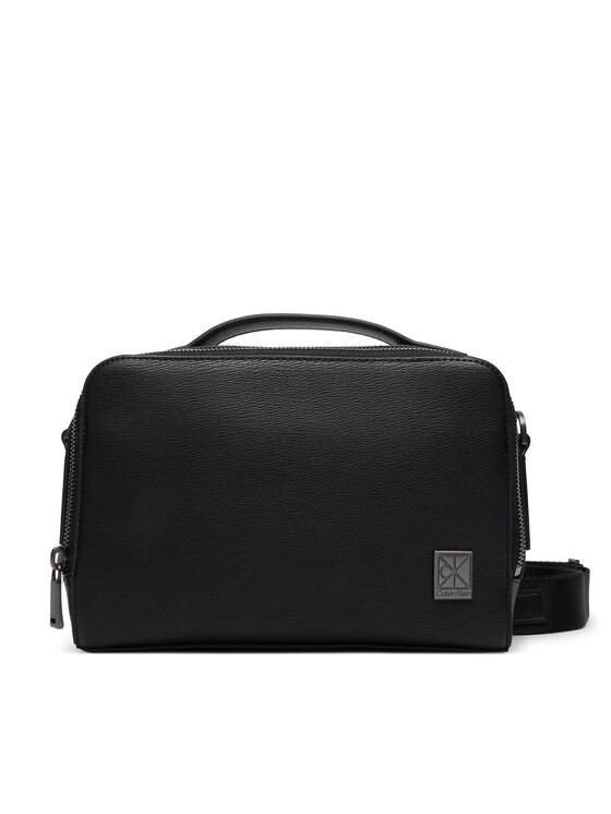 Calvin Klein Calvin Klein Geantă crossover Emblem Hw Camera Bag LV04D3291G Negru