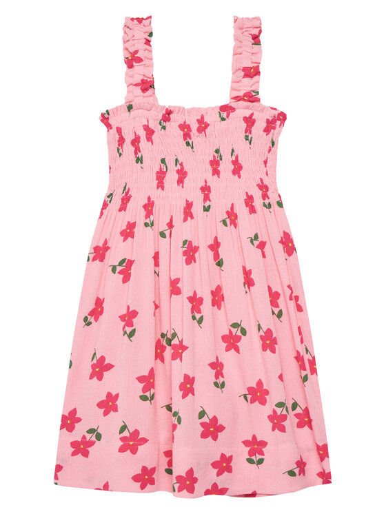 Original Marines Original Marines Sommerkleid DFP3261CF Rosa Regular Fit