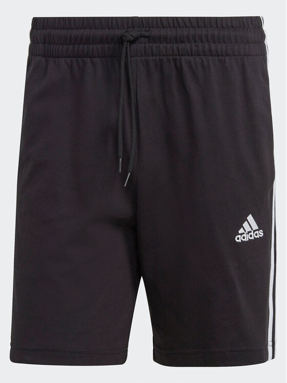 adidas adidas Szorty sportowe Essentials 3-Stripes Shorts IC9378 Czarny Regular Fit