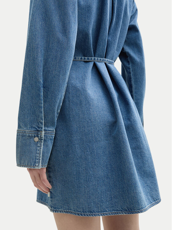Tom Tailor Denim Tom Tailor Denim Džínsové šaty 1045461 Modrá Regular Fit