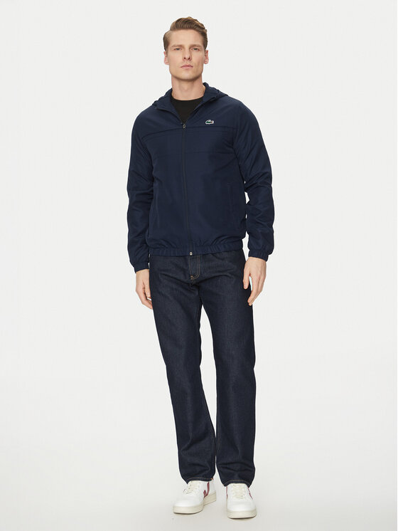 Lacoste Lacoste Bunda pro přechodné období BH3466 Tmavomodrá Regular Fit