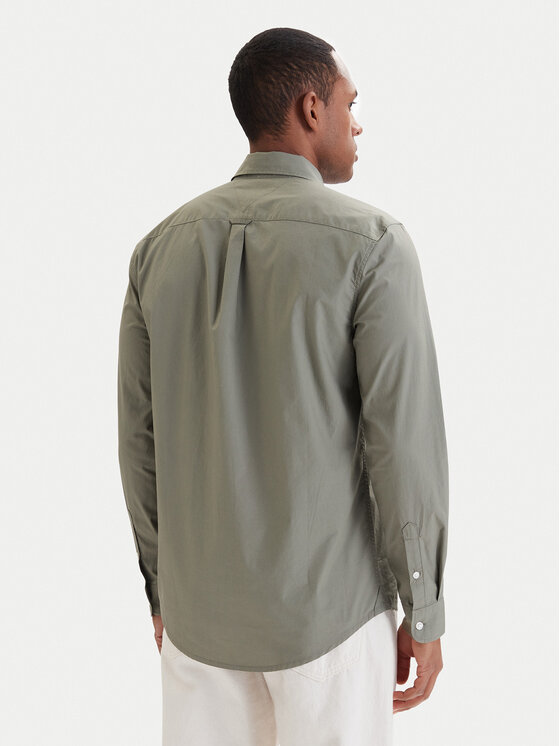 Tommy Jeans Tommy Jeans Πουκάμισο DM0DM22026 Πράσινο Regular Fit