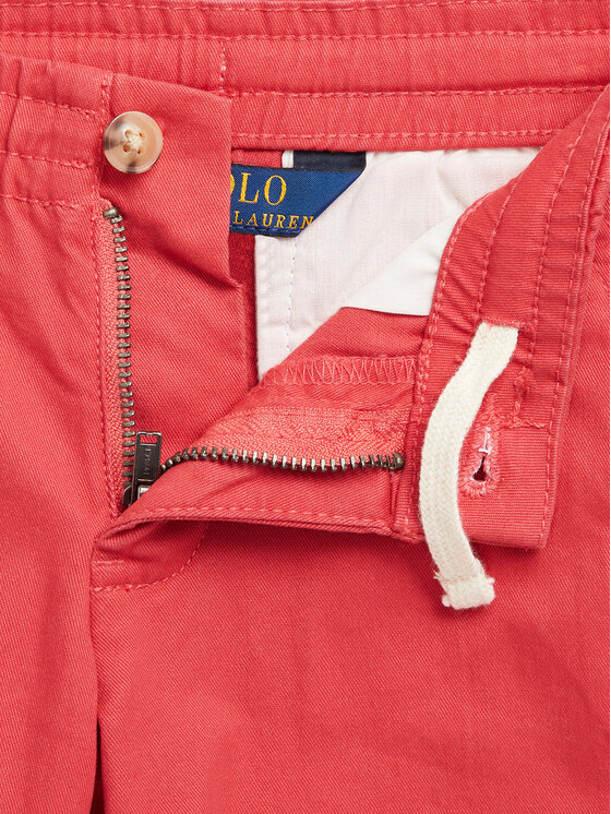 Polo Ralph Lauren Polo Ralph Lauren Kratke hlače iz tkanine 322855350016 Rdeča Regular Fit