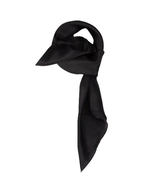 ALLORA BE UNIQUE ALLORA BE UNIQUE Foulard silk black Nero