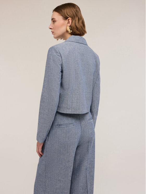 Motivi Motivi Giacca di transizione Q707Q000917N024 Turchese Regular Fit