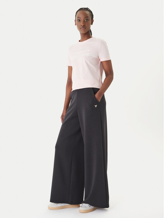 Guess Guess T-shirt V6GI07 K2968 Rosa Regular Fit