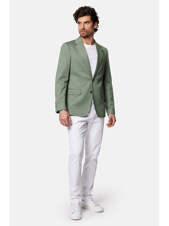 Lancerto Lancerto Marynarka Missouri MA131124000006 Zielony Slim Fit