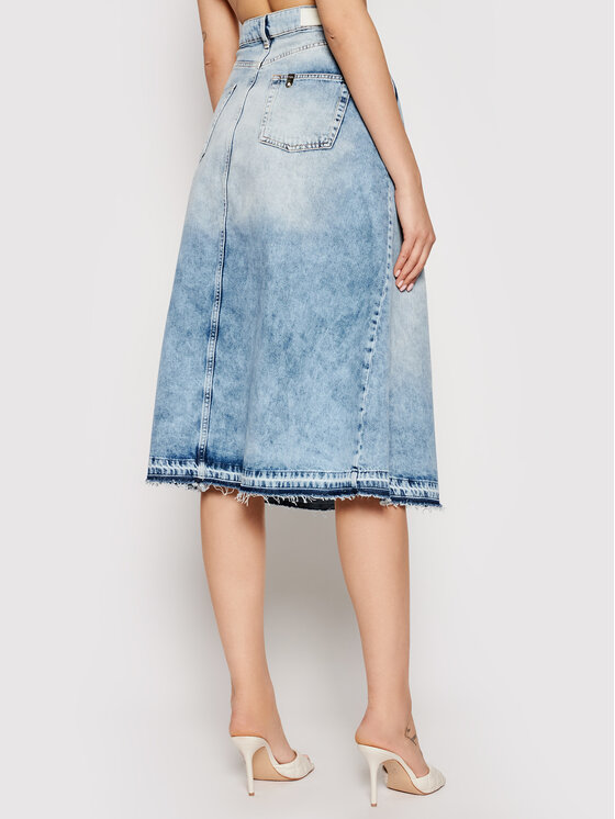 Gonna di jeans UA1125 D4343 Blu Regular Fit