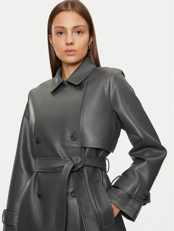 Vero Moda Vero Moda Trenčas Amalie 10300822 Pilka Regular Fit