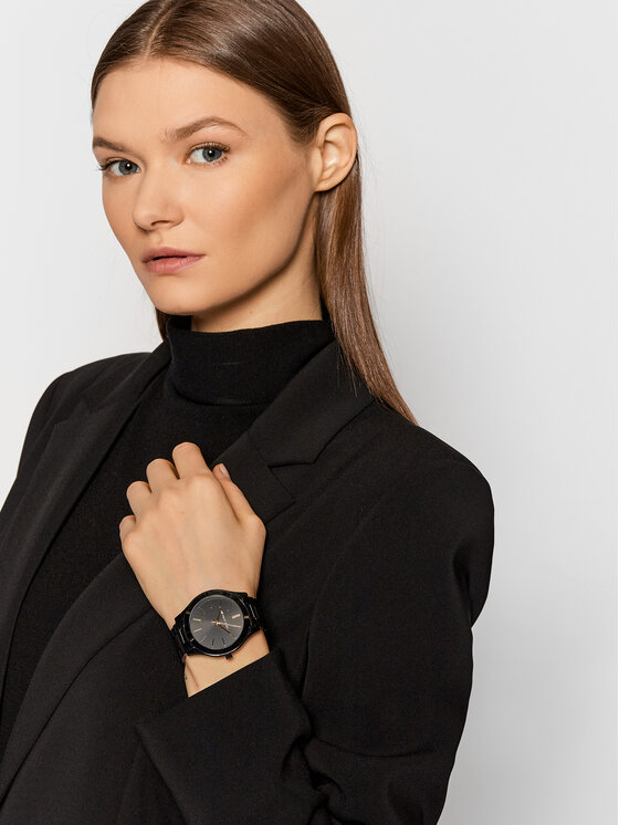 Michael Kors Michael Kors Ceas Slim Runway MK3221 Negru