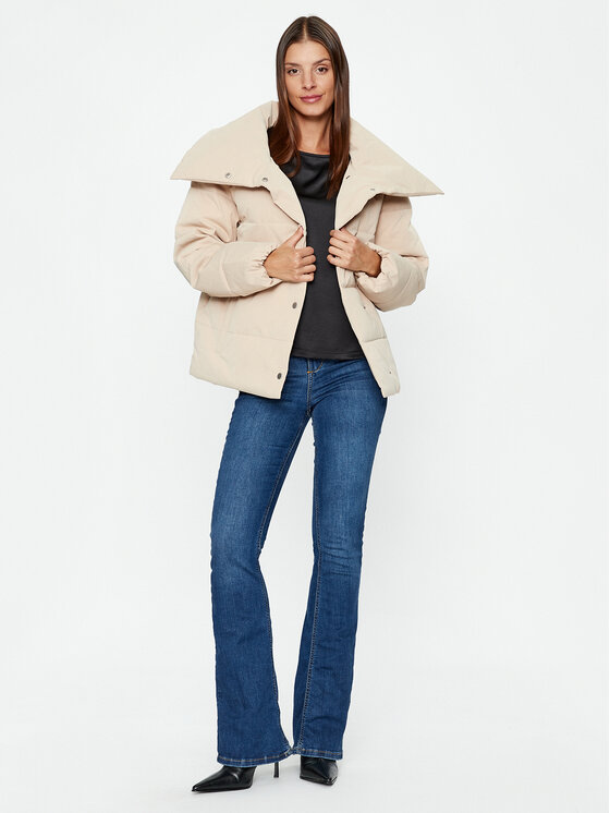 Vila Vila Prijelazna jakna Sulitana 14087616 Bež Regular Fit