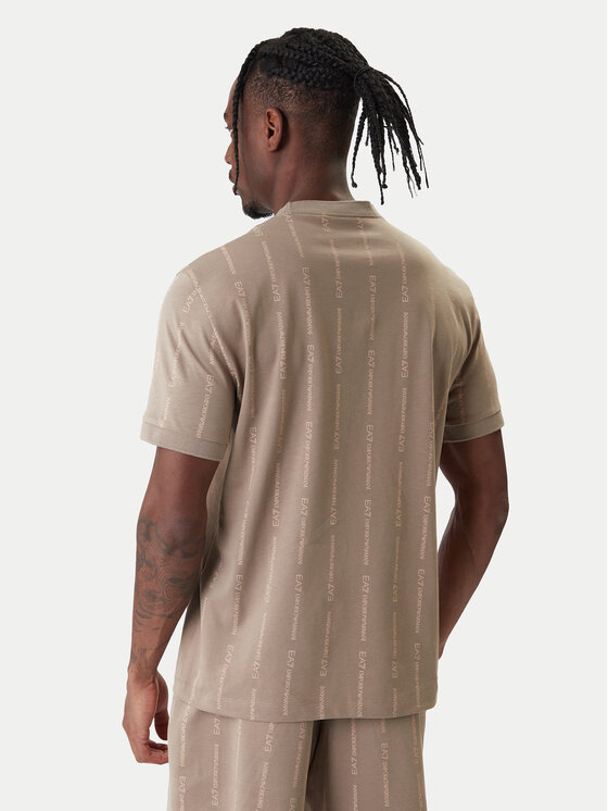 EA7 Emporio Armani EA7 Emporio Armani T-krekls 7M001391 AF12874 F1030 Bēšs Regular Fit