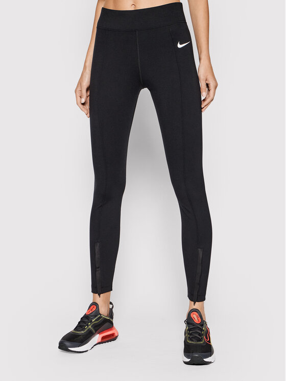 Nike Legginsy Sportswear Leg-A-See CU5385 Czarny Slim Fit