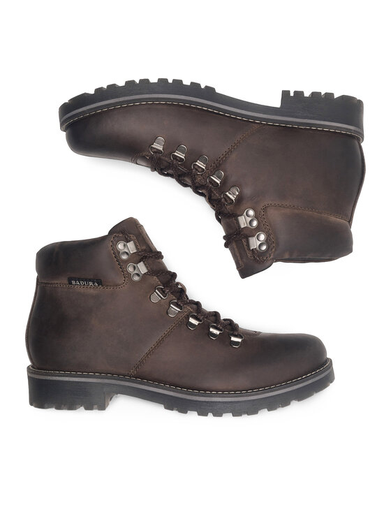 Badura Badura Schnürstiefeletten BOWER-08 MI08 Braun