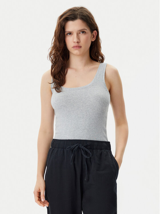 Gap Gap Top 540670-01 Gri Slim Fit