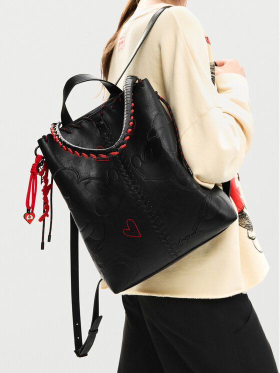 Desigual Desigual Ruksak 26SAKP43 Čierna