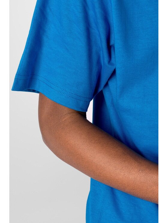 TeeShoppen TeeShoppen T-Shirt 'Oversized Collection' Niebieski Oversize