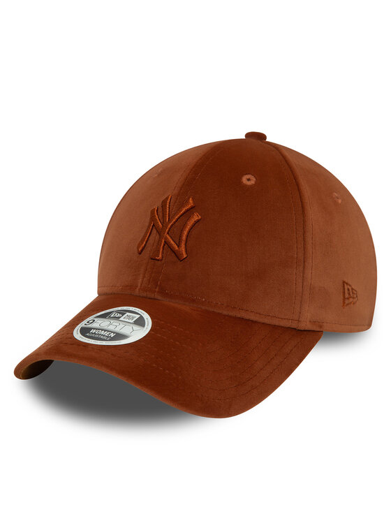 New Era Kapa S šiltom Velour Midi New York Yankees 9FORTY 60580761 Rjava