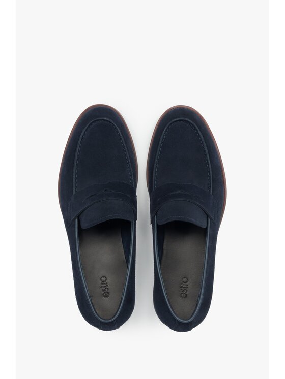 Estro Estro Μοκασίνια ER00119054 Σκούρο μπλε