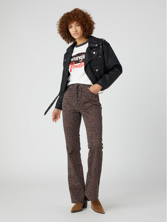 Wrangler Wrangler Jeansy Westward W2H3XTM25 112326380 Brązowy Regular Fit