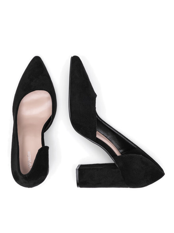 DeeZee DeeZee Czółenka WSS21563-01 Czarny