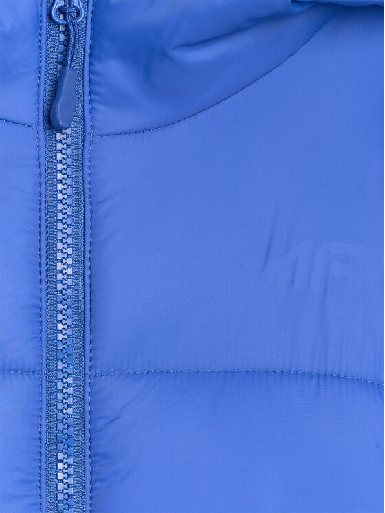 4F 4F Kurtka puchowa OUTERWEAR Niebieski Regular Fit