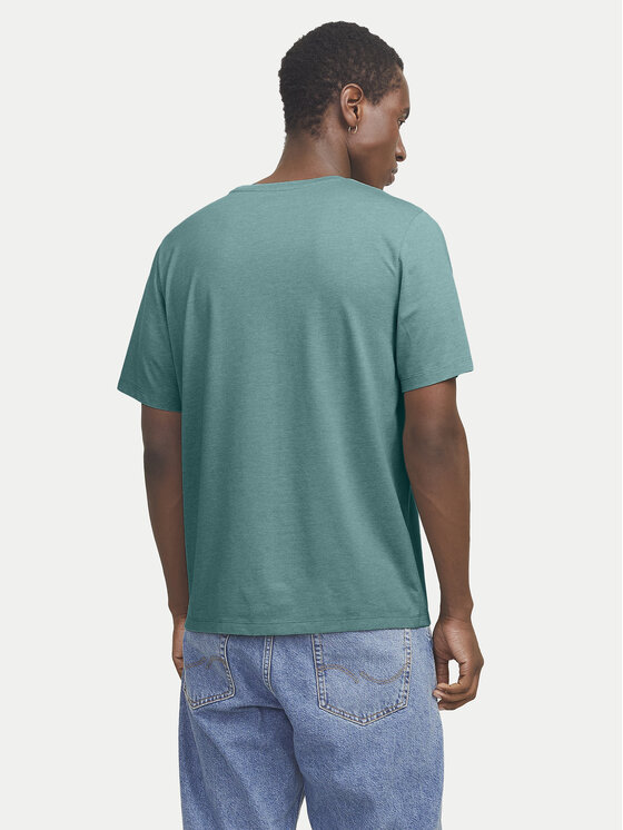 Jack & Jones Jack & Jones T-Shirt Paulos 12245087 Tyrkysová Regular Fit