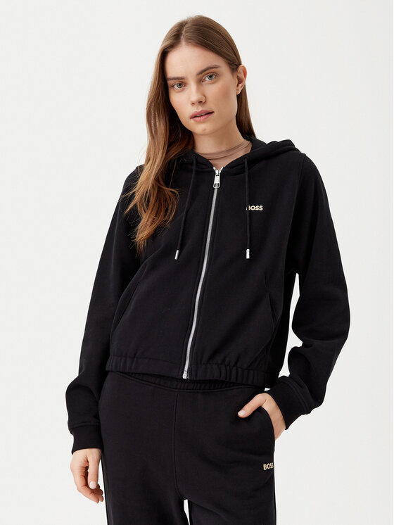 BOSS BOSS Felpa C_Emus 50531834 Nero Regular Fit