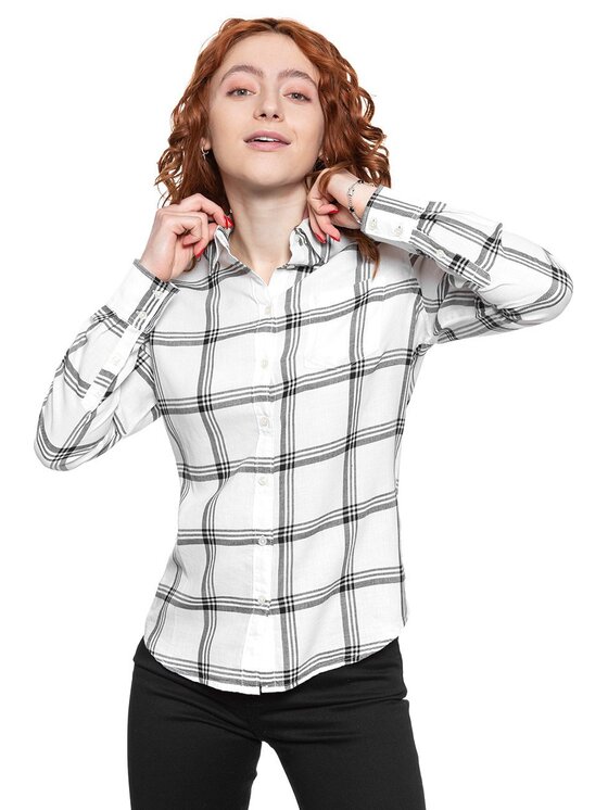 Wrangler Wrangler Camicia REGULAR 1PKT SHIRT Nero Regular Fit