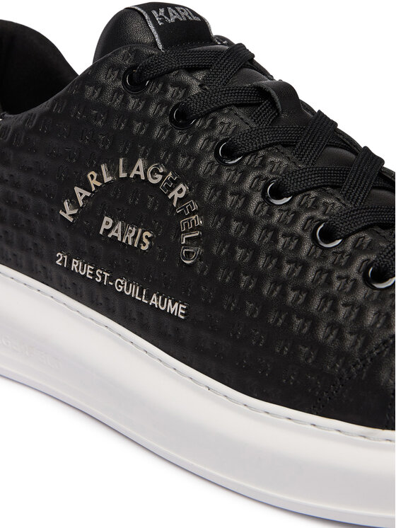 KARL LAGERFELD KARL LAGERFELD Sneakersy Kapri KL52536K Černá