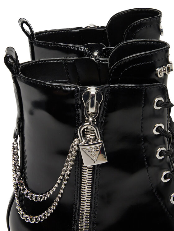Guess Guess Botine FLTFRO ELE10 Negru